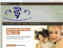 Tablet Screenshot of cherryvalevetclinic.com